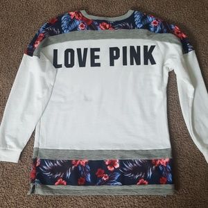 SOLD!!! Pink Victoria's Secret Sweatshirt Size Med